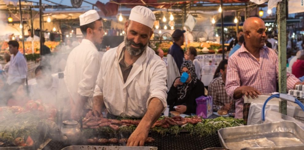 Tasting the delicious flavors of Marrakech's street food