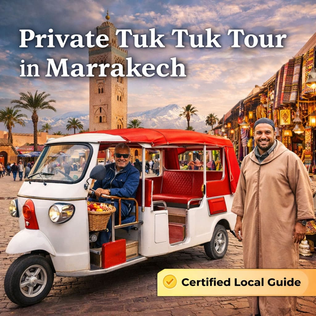 Tuk Tuk tour in Marrakech